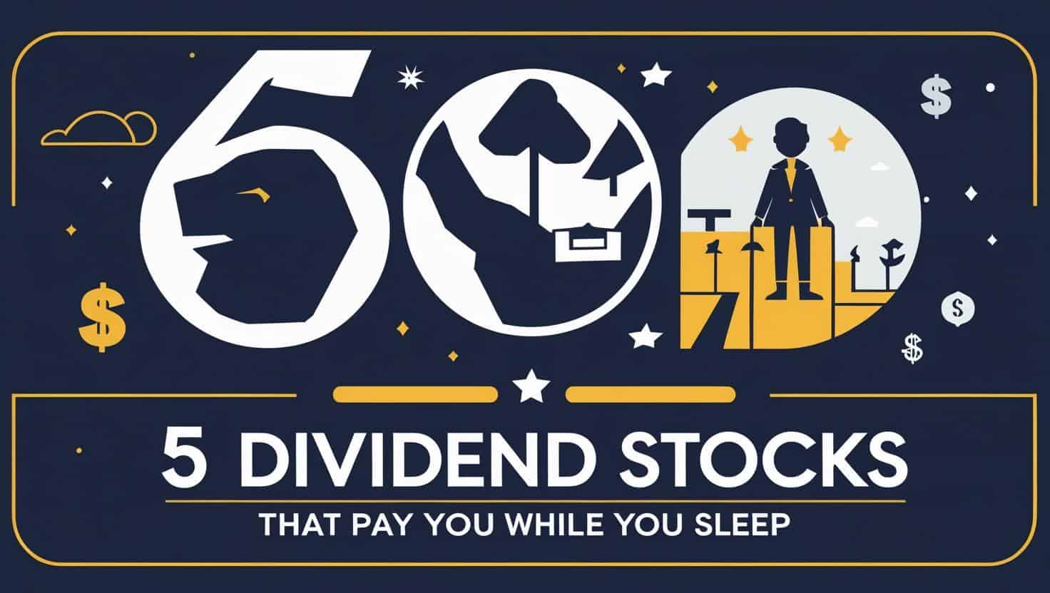 High dividend stocks for passive income and investing tips for long-term wealth growth.