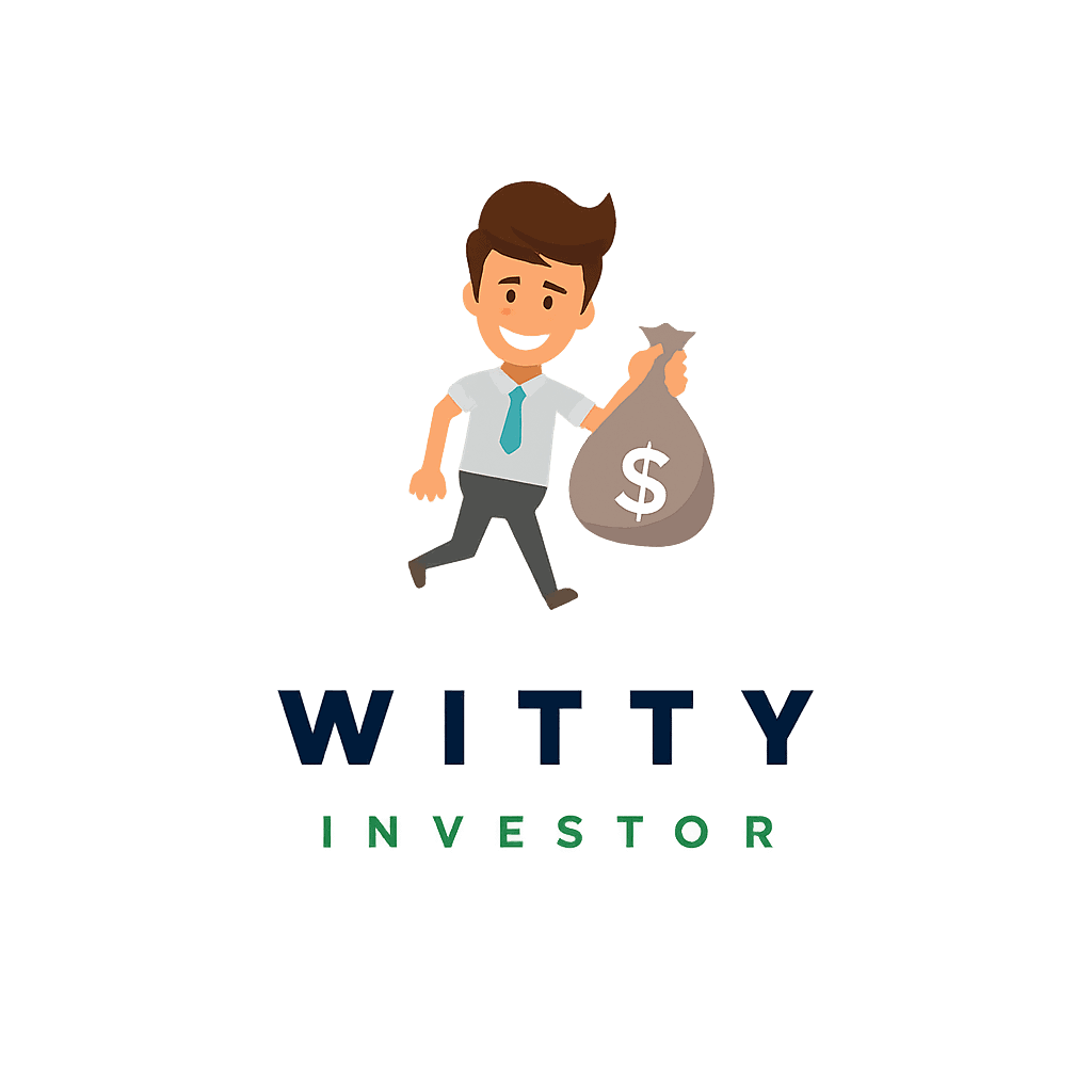 Witty Investor transparent with words