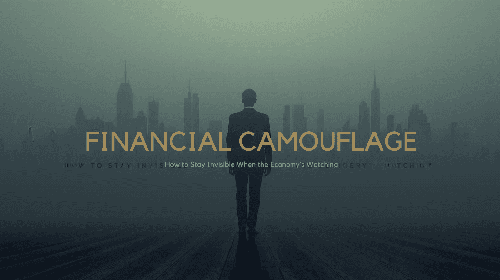 Financial camouflage, stay invisible in economic shifts, strategic financial planning, economic awareness, investment strategies.