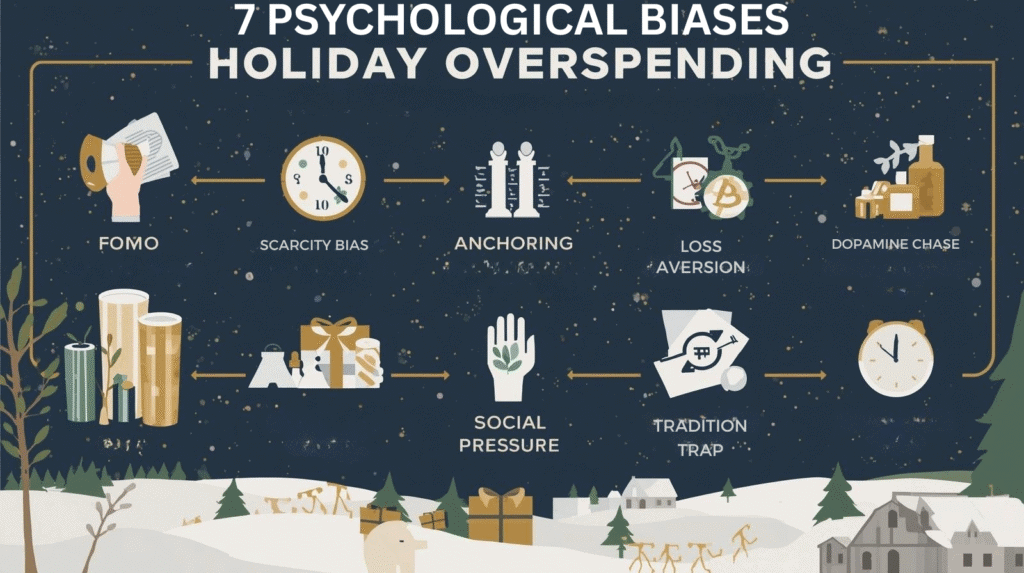 Avoid holiday investing mistakes with tips on overcoming biases.