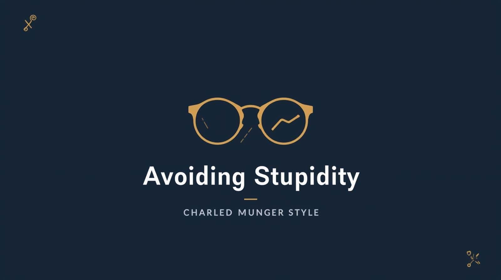 Stylish glasses with growth graph design.