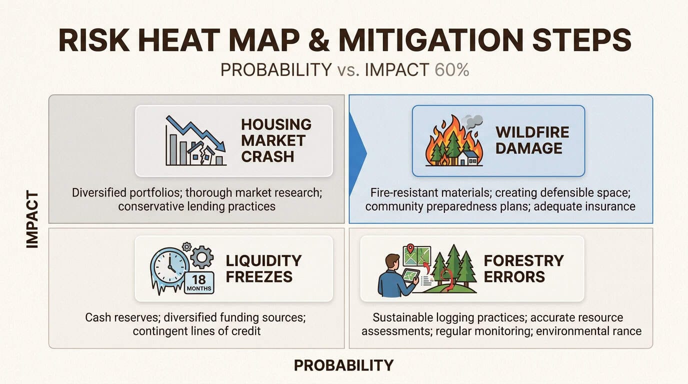 Mapping these potential pitfalls helps you develop a proactive strategy to protect your timber assets from environmental and market volatility.
